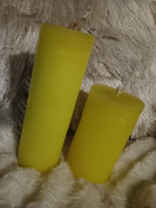 Nook and Candle Pillar Scented Candle Frankincense and Myrrh set