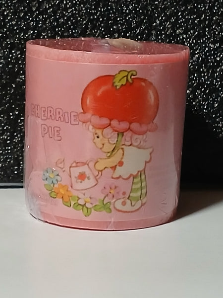 Nook and Candle Cherrie pie 3.5oz Pillar Scented Candle Snow wax