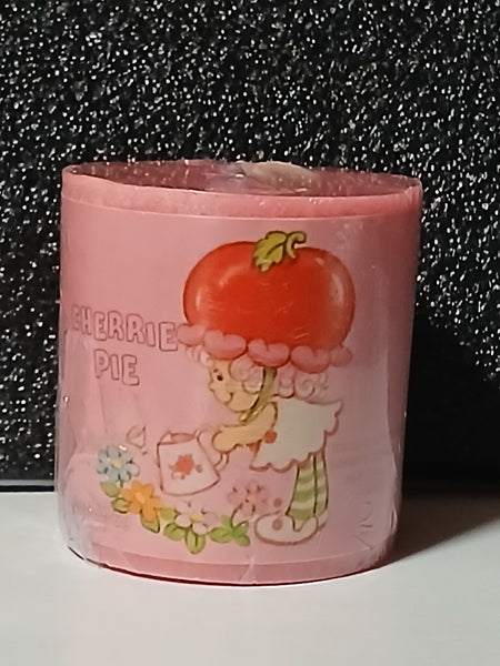 Nook and Candle Cherrie pie 3.5oz Pillar Scented Candle Snow wax