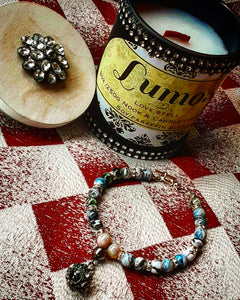 NOOK & CANDLE Jewelry Boutique Black mamba Beaded Bracelet