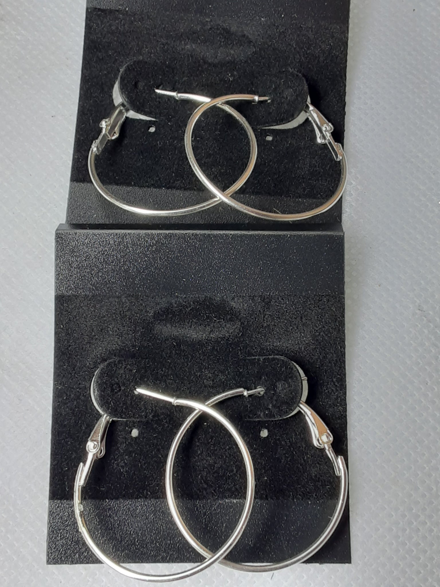 NOOK & CANDLE Jewelry Boutique Earrings Moroccan Silver Hoops 1Pair